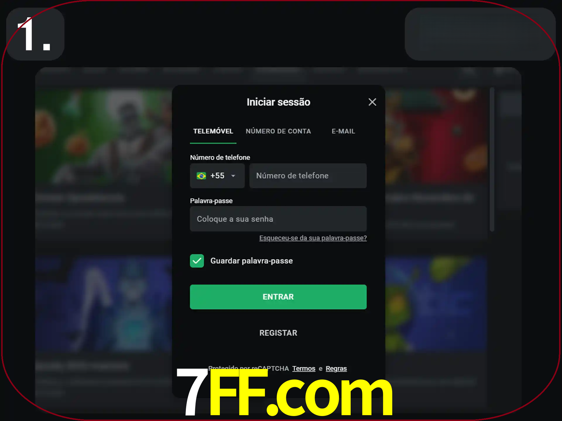 Acesse o site.