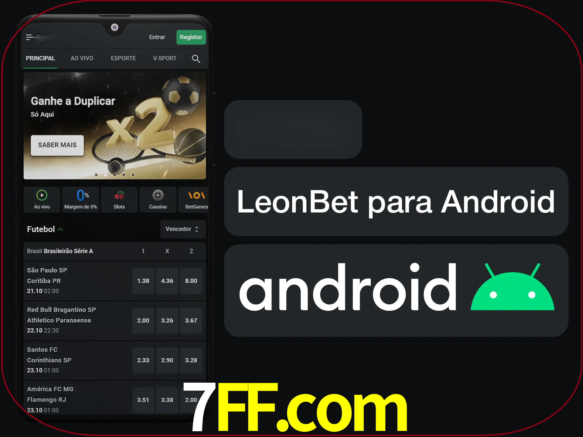 Adquira sua versão poket de LeonBet.